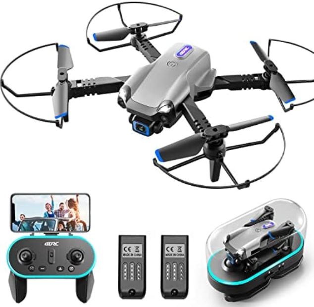 Picture of 4DRC NC23862 Mini Drone for Kids with 1080P HD Camera, Foldable FPV Live Video Quarcopter for Adults with Altitude Hold