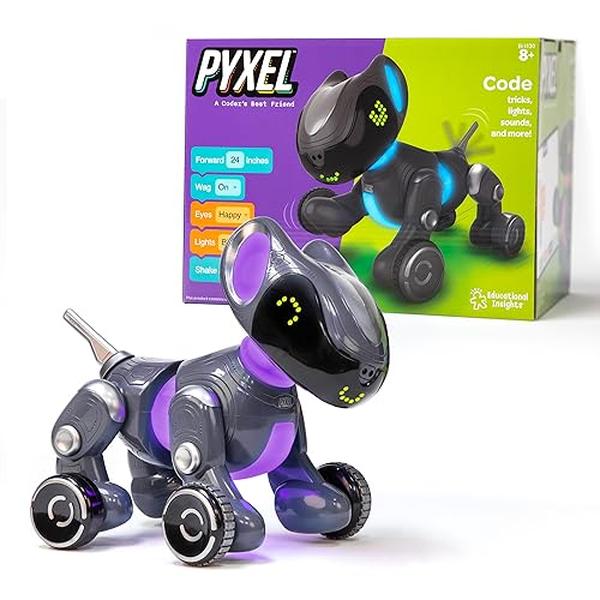 XS71621 Insights PYXEL A Coder Best Friend - Coding Robots for Kids with Blockly & Python Coding Languages