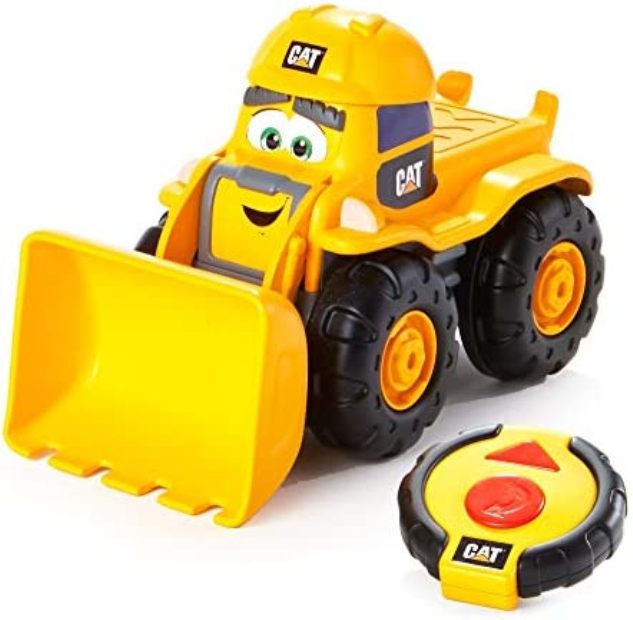 Picture of Cat Toys Official NC23682 Cat Construction Jr Crew Lil RC Remote Control Loader, Remote Control Truck Toys