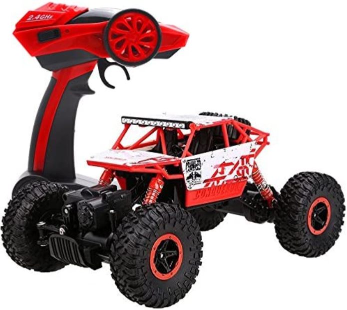 Picture of Cheerwing NC23707 1-18 Rock Crawler 2.4Ghz Remote Control Car 4WD Off Road RC Monster Truck Toys - Red