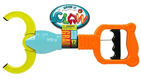 Picture of A-Sonic XS67547 Grab It 12 in. Claw Grabber Toy - 1 Grabber Toy - Plastic Robot Claw Grabbing Toys for Kids - Hand Eye Coordination Learning Toy - Toy Pickup Interactive Playtime Tool - Party Favor