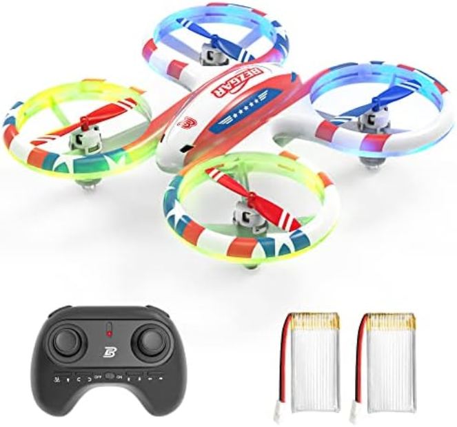 Mini Drone for Kids & Beginners, RC Drone Indoor Small Quadcopter Plane with LED Lights