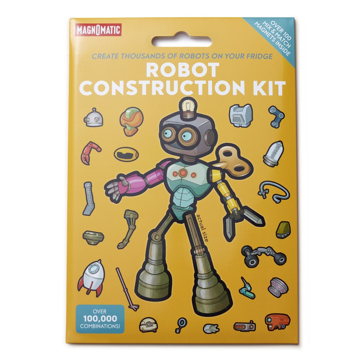 Picture of A-Sonic XS69332 Robot Construction Kit - Funny Fridge Magnet Creature Creation Kit