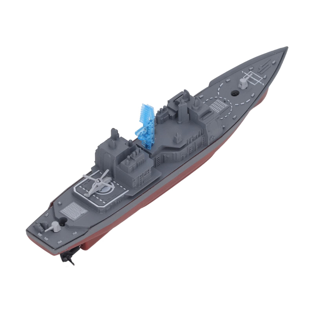 XS69970 RC Warship - Fully Sealed Powerful Motor 2.4GHz Remote Control Ship for Inflatable Baths - 803B