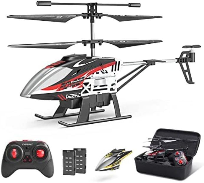 Picture of Deerc NC23773 DE52 Remote Control Helicopter, Altitude Hold RC Helicopters with Storage Case - Extra Shell