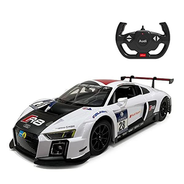 XS70534 Audi RC Car - 1-14 Scale Audi R8 Performance Model Toy Car Sports Racing Remote Control Car for Adults Boys Girls Kids