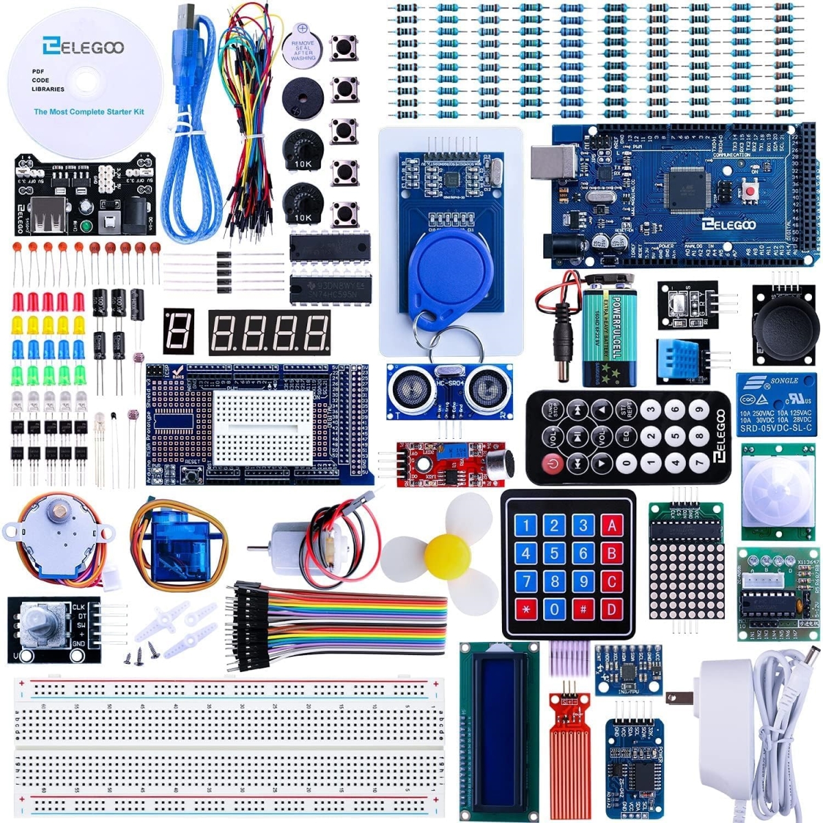 XS71382 Mega R3 Project The Most Complete Ultimate Starter Kit with Tutorial with Compatible Arduino IDE
