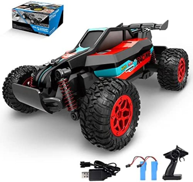 Picture of Generic NC23701 2.4Ghz RC Racing Car, 1-20 Scale Remote Control Car 20KMH High Speed Racing RC Truck Electric Toys