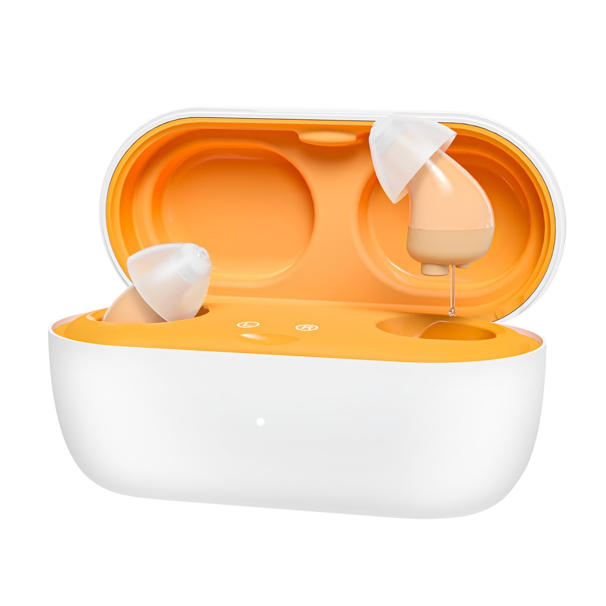 Aids for Adults - Not Amplifiers - OTC Rechargeable Mini CIC Digital 16-channel Hearing Aids for Seniors Nearly Invisible Premium Sound Quality