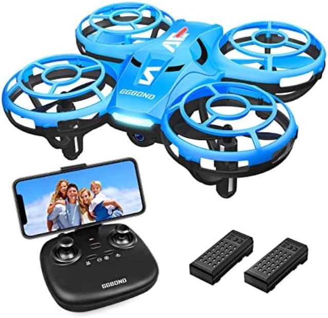 Mini Drone with Camera HD for Kids Adults Boys & Girls -  Grizzly Fitness, BE3493811