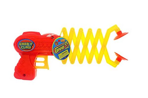 Picture of A-Sonic XS67477 Kids Grabber Claw 12 in. Long Plastic Reacher Machine. Robot Hand Toy. Trash Pickup Extender Tool. Interactive Learning Hand Eye Coordination Toys - 5614-1A