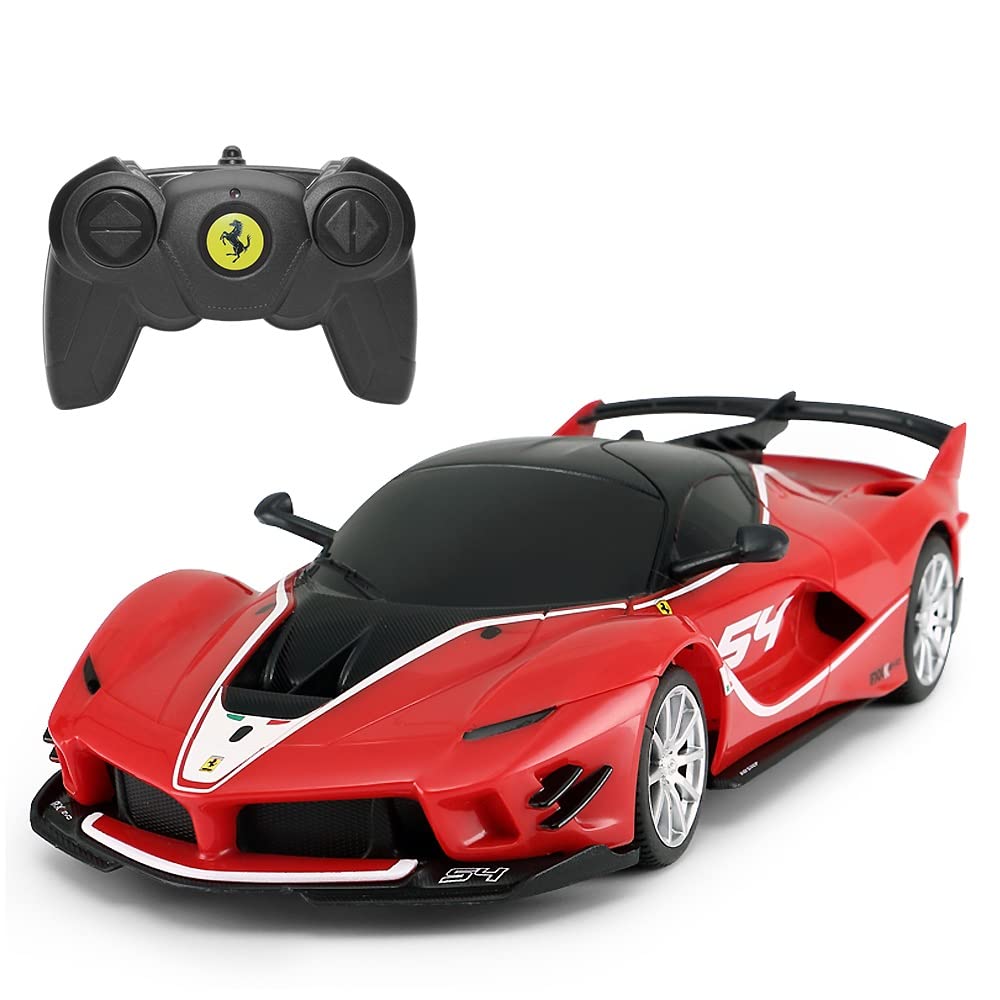 XS69632 Ferrari Toy Car 1-24 Scale Ferrari FXX K EVO Remote Control Car for Kid Boys Adults - Red