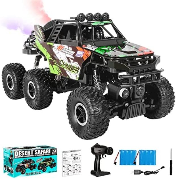 Picture of Kinzomor NC23801 1 by 10 Scale RC Truck 2.4Ghz Remote Control Car for Kids & Adults - Large