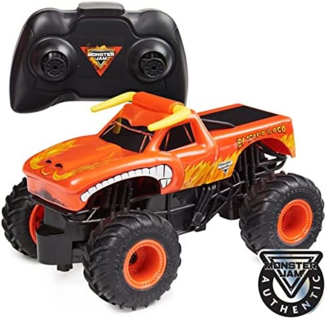 Picture of Monster Jam NC23681 2.4 GHz 1-24 Scale Official El Toro Loco Remote Control Monster Truck Toys for Ages 4 & Up