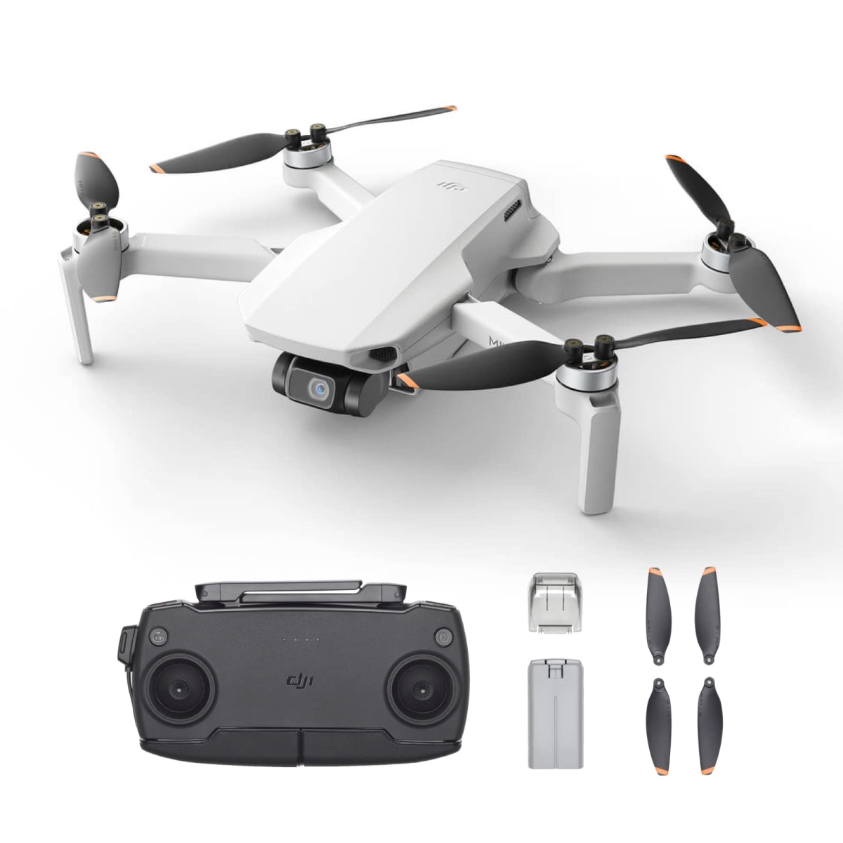 Mini Neo - Drone Quadcopter with 3-Axis Gimbal - Less Than 249g - Improved Scale 5 Wind Resistance - Return to Home for Drone Beginners - Grey