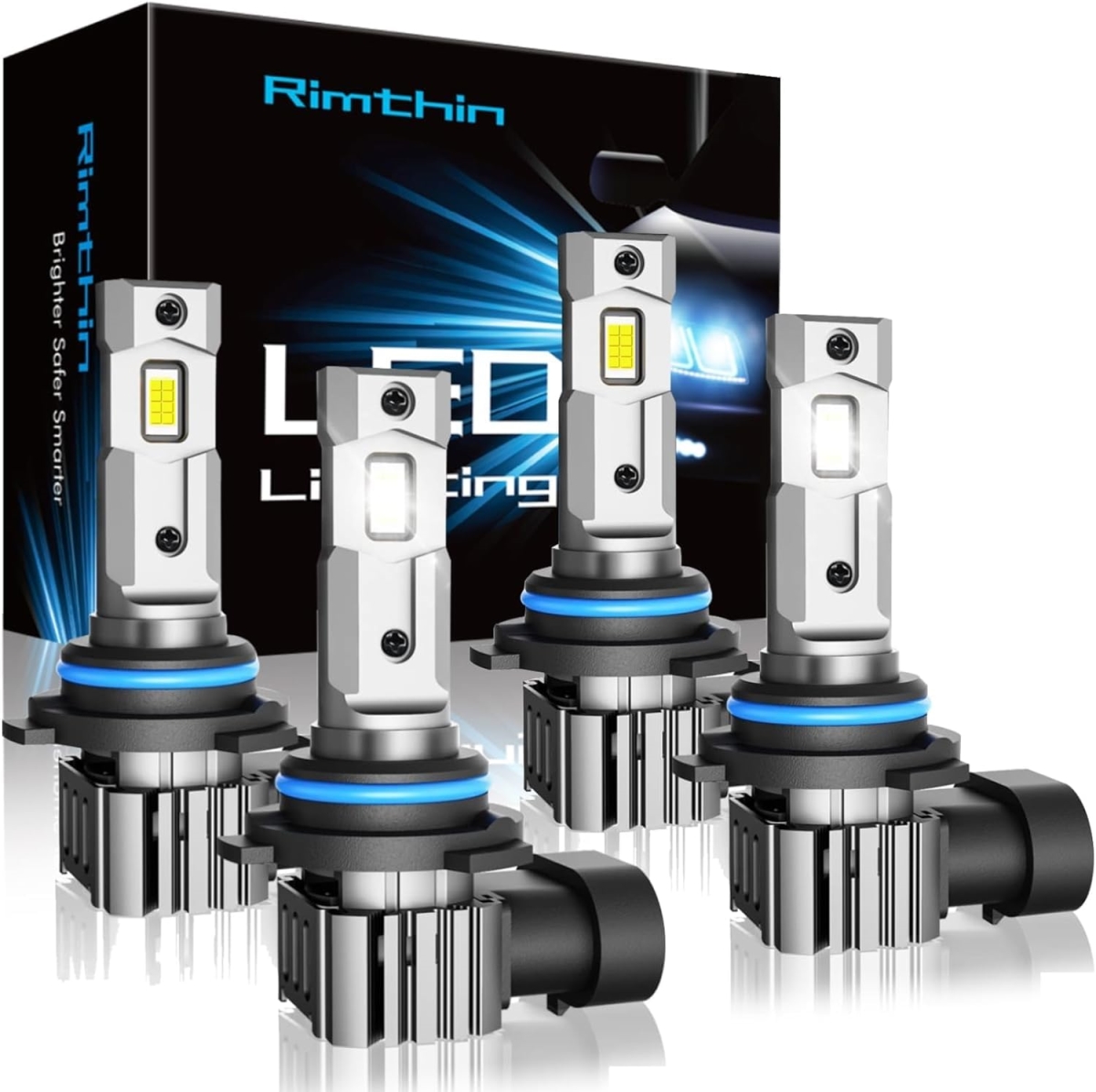tek NT75592 UNO1RC 9005 9006 Fog Light, Cool White Fog Light Bulbs, Plug & Play, Pack of 4