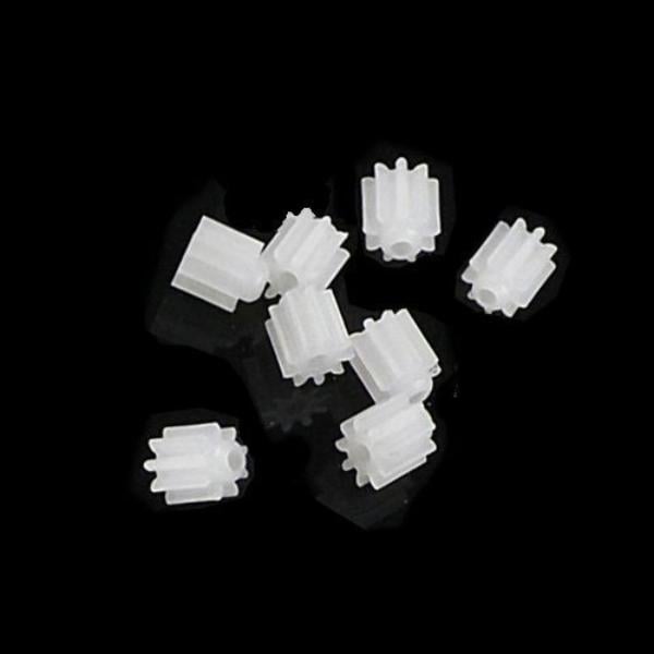 tek  UNO1RC Generic 8 Piece Small Motor Gear Replacement Parts for Syma X5C X5C-1 X5 X5SW X5SC X5HW X5HC RC Quadcopter Drone Motor or JJRC H5C Engine