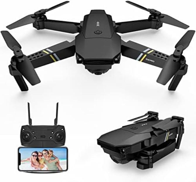 NC23873 Foldable Drone with Camera Video for Adults Beginners, 1080P HD Mini Drone Toys for Girls & Boys - Teens -  Podom