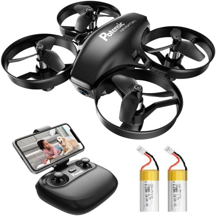 Picture of Potensic NC23836 A20W Drone for Kids&#44; Mini Drone Toys with Camera 720P HD for Beginners