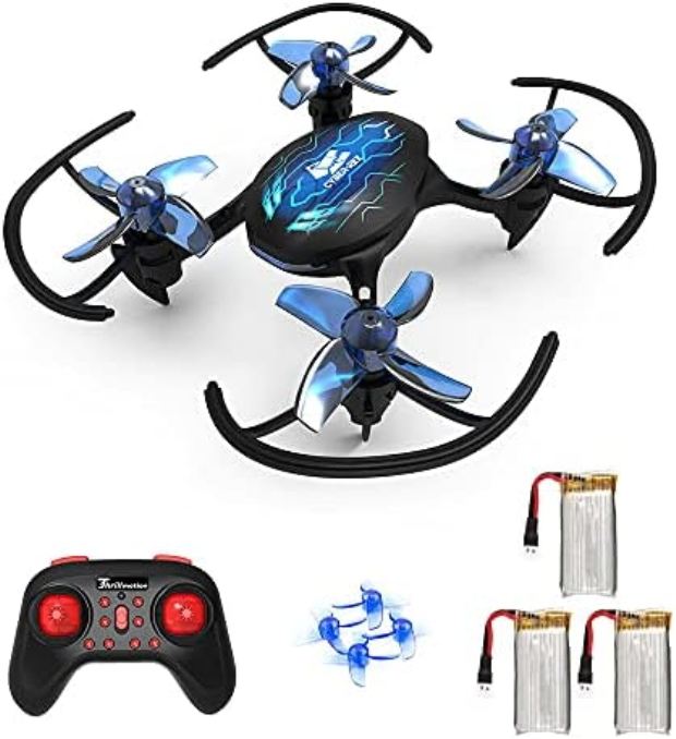 Cyber-Rex Mini RC Drone Kit Toys for Kid Beginners & Adults