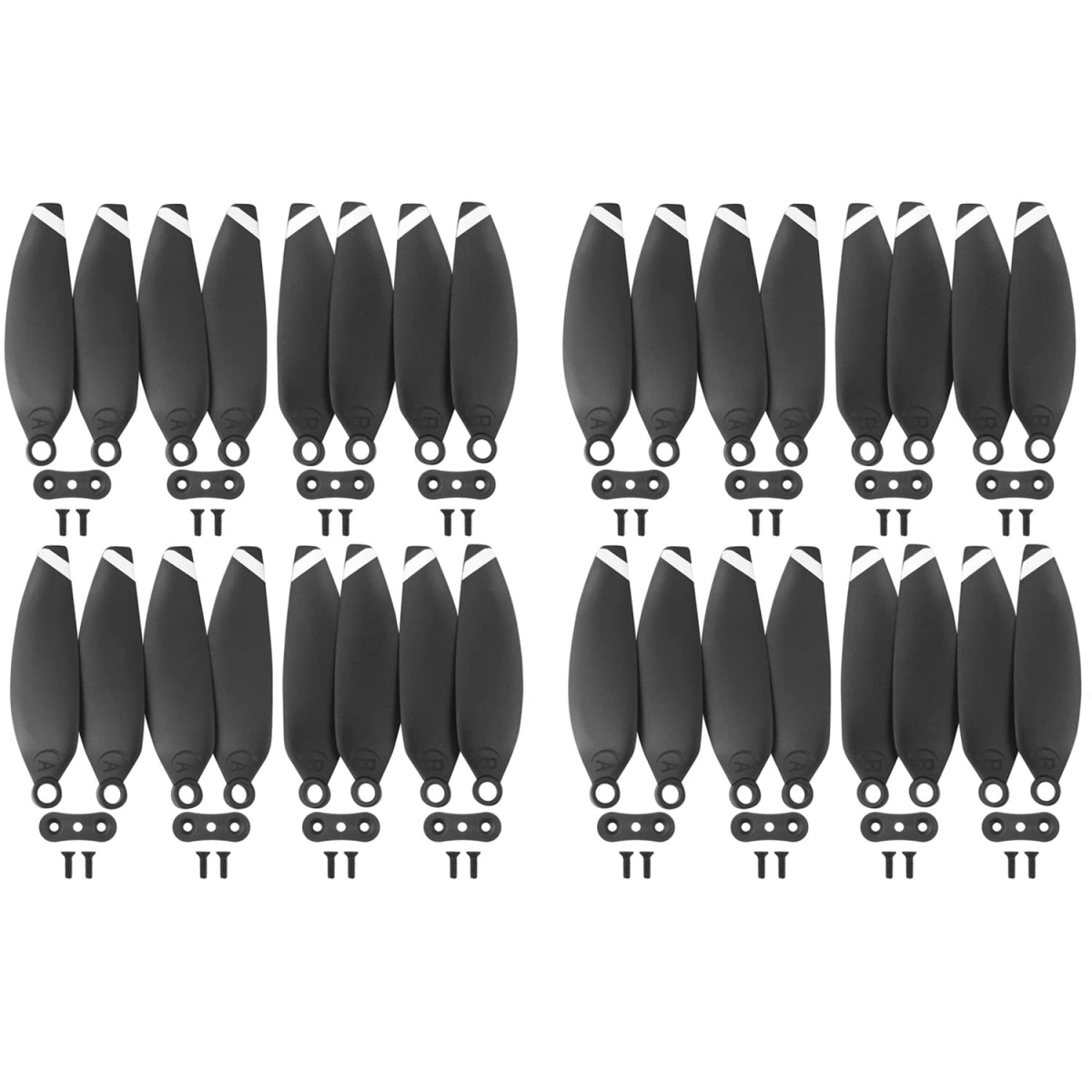 tek NT79290 UNO1RC Anbee HS175D Drone Propellers Props Blades Spare Part for Holy Stone HS175D RC Quadcopter