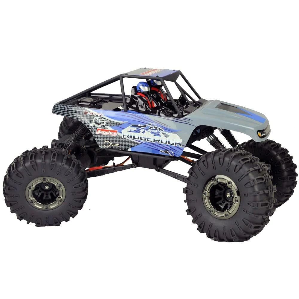 tek NT81978 UNO1RC DANCHEE RidgeRock - 4WD Electric Rock Crawler - .1 Scale - RTR, Blue