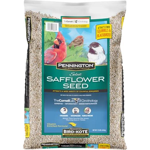 tek NT77629 Pennington Select Safflower Seed - 15 lbs Bag