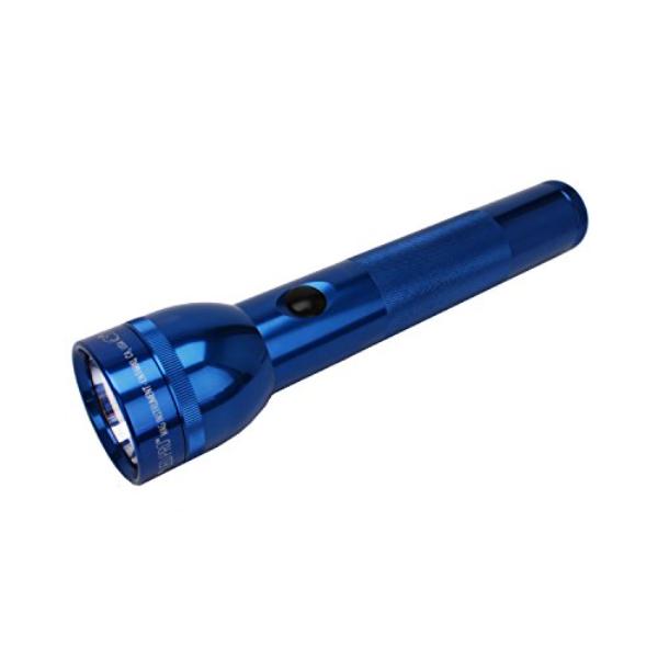 tek NT74574 Maglite Heavy-Duty Incandescent 2-Cell D Flashlight, Blue