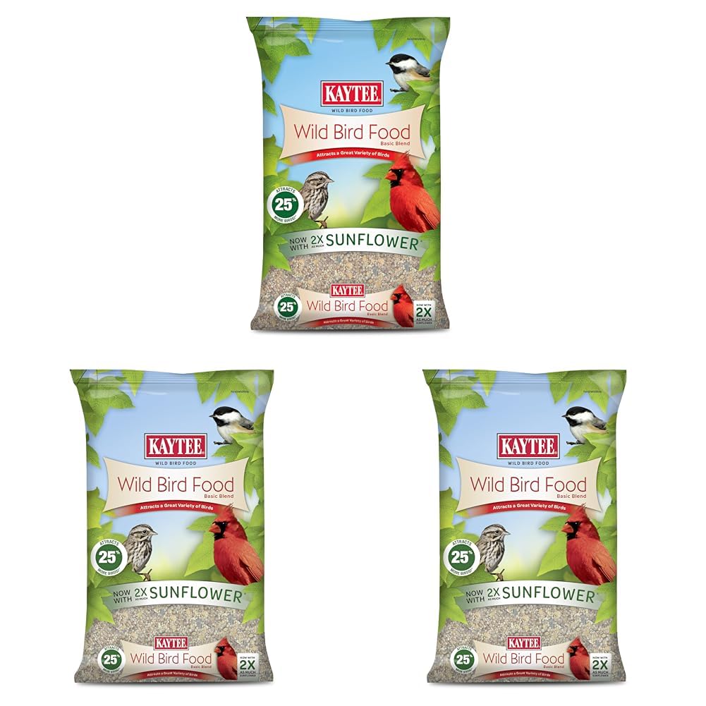tek NT74337 Kaytee Wild Bird Basic Seed, 10 lbs, Pack of 3