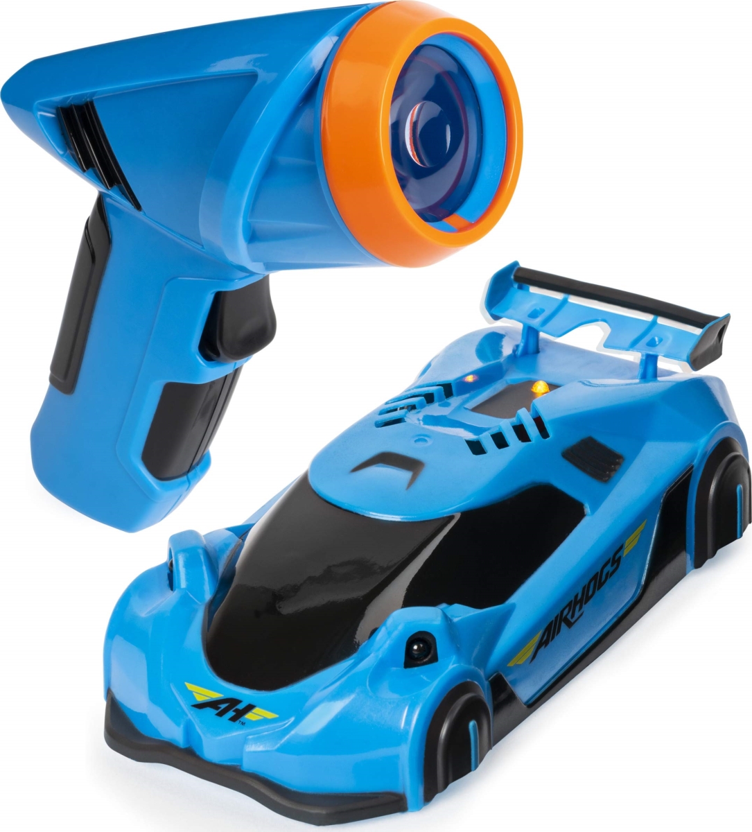 tek NT78923 UNO1RC Air Hogs, Zero Gravity Light, Light-Guided Wall Racer, Wall Climbing Race Car, Blue