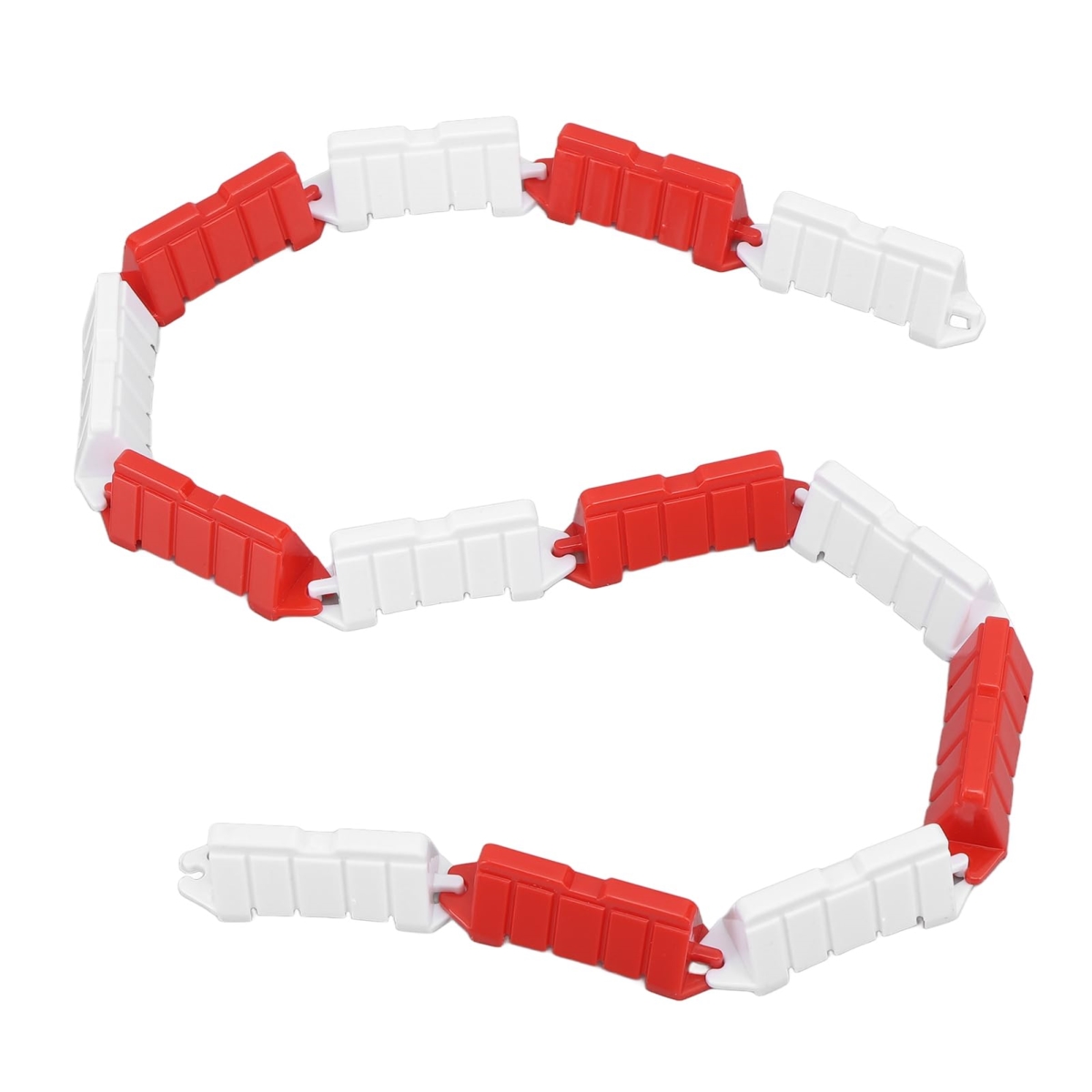 tek NT77167 UNO1RC 50 Piece RC Road Track Barriers 1-18 RC Car Drifting Racing Field Fence Roadblocks for Remote Control Car Accessories Red & White