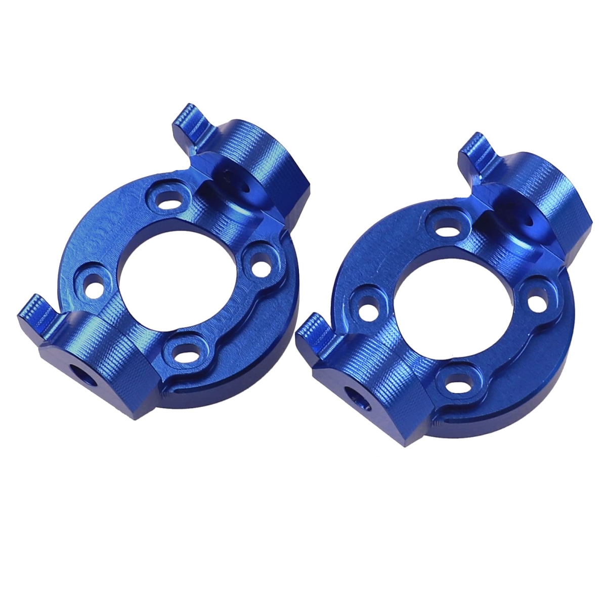 tek  UNO1RC 2 Piece Vgoohobby Aluminum Alloy C Hub Carrier Caster Block C Seat Compatible with .125 Losi LMT 4WD Solid Axle RC Monster Car - Blue