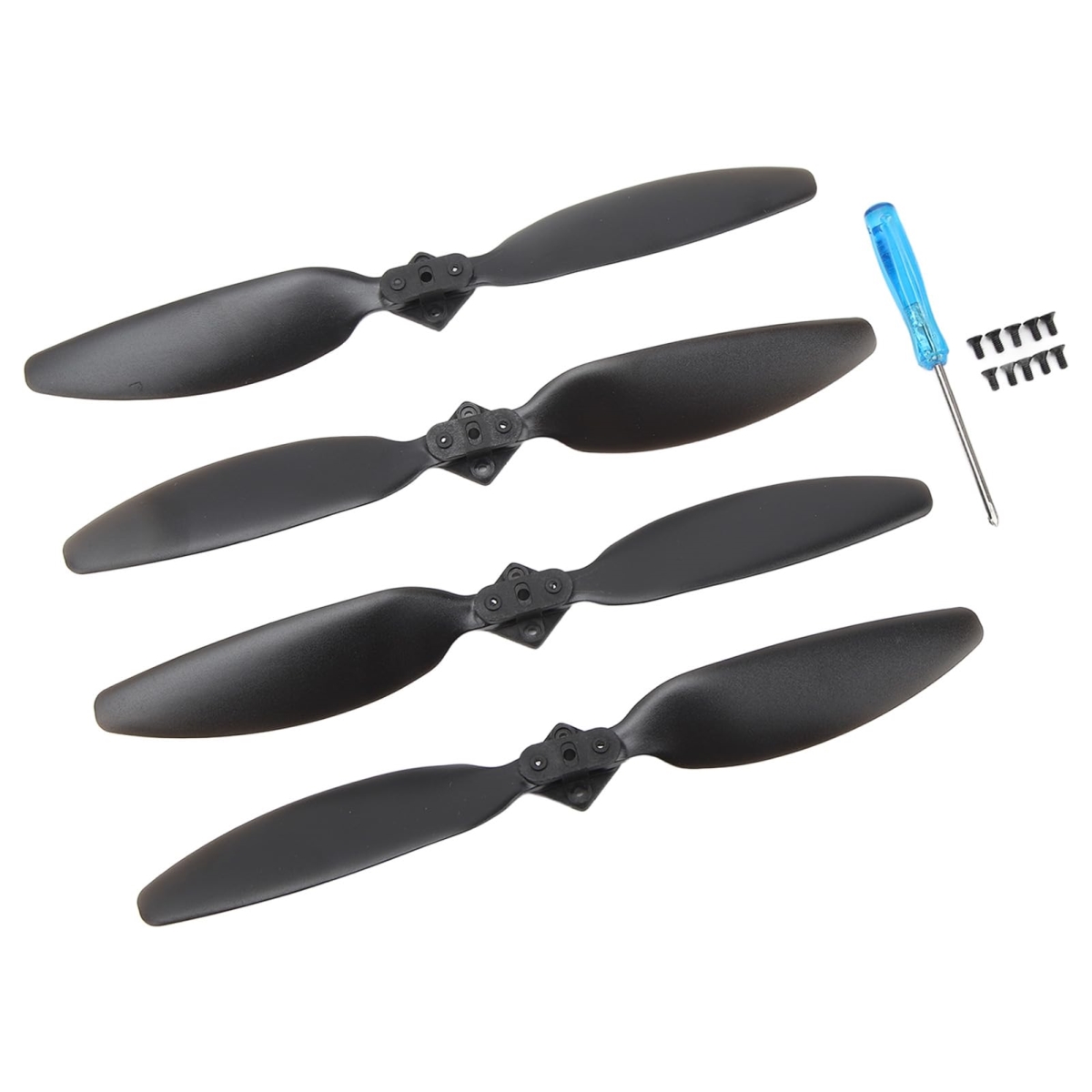 tek NT82435 UNO1RC Alomejor 4 Piece HS720G Drone Propellers Low Noise Lightweight PC Wing Blades Easy Installation for Replacement