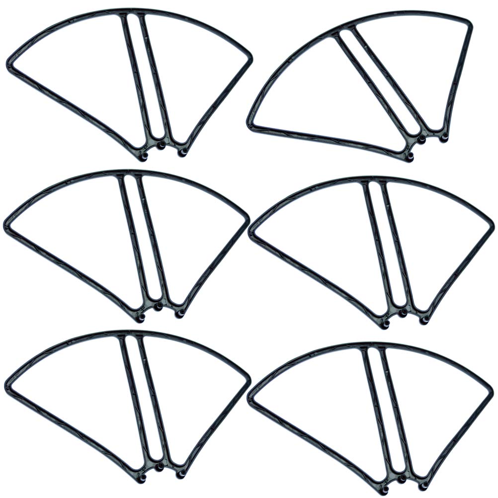 tek  UNO1RC Quadcopter Spare Parts Blades Guards Propellers Protection Frame Compatible with HS110D HS200D FPV RC Drone T18 FPV RC Drone Accessories