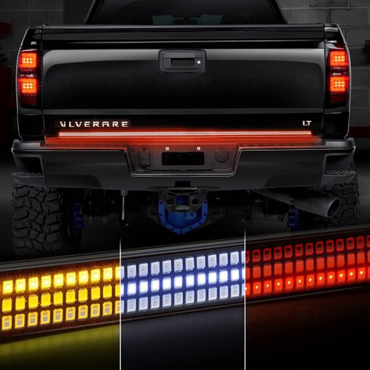 tek NT74149 UNO1RC 60 in. LED Tailgate Light Bar with Reverse & Sequential Turn Signals for Truck