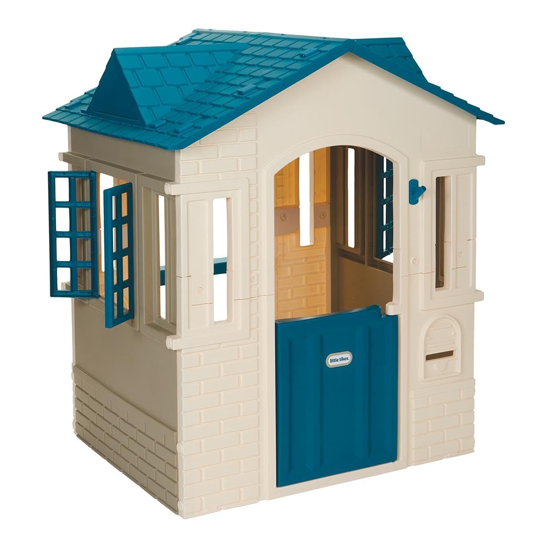 Picture of tek NT77420 Little Tikes Cape Cottage Playhouse - Blue Large