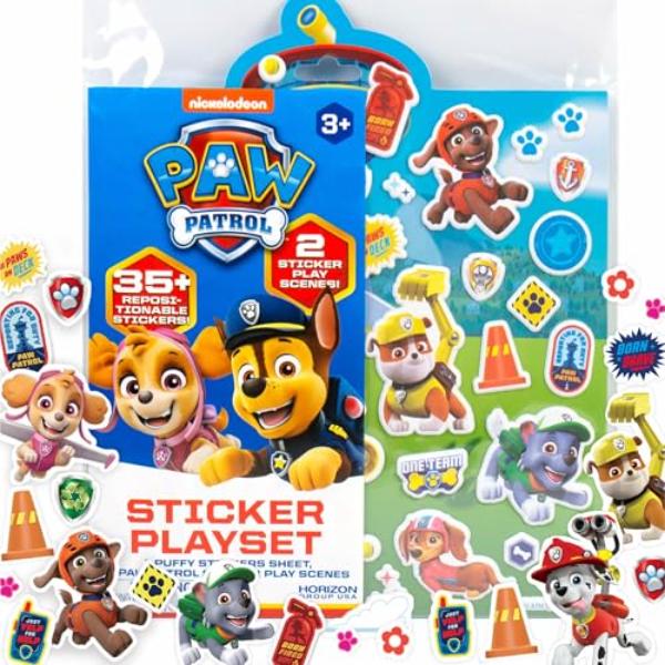 tek NT76042 Paw Patrol Puffy Sticker Playset