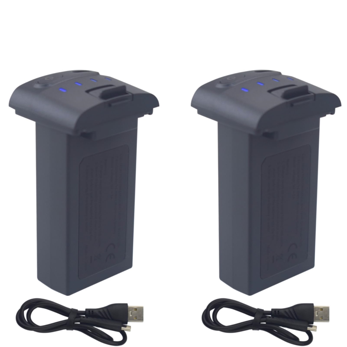 tek NT76880 Fytoo 7.4V 2000mAh Battery for HS360S Aerial Quadcopter RC Drone Backup Battery Parts, 2 Piece