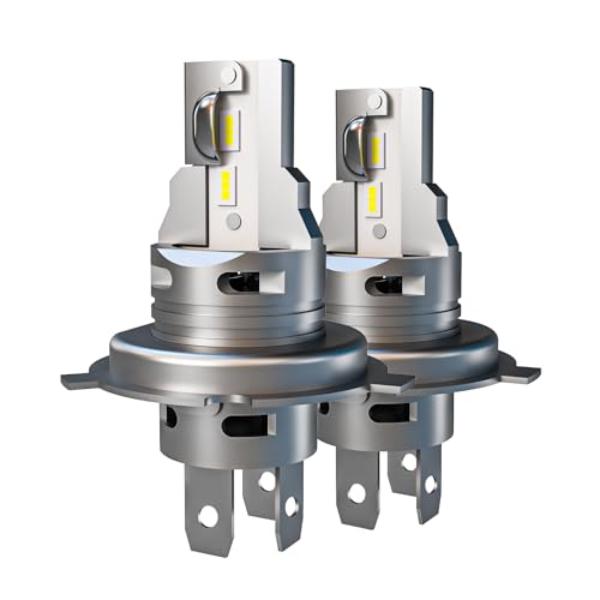 tek NT77068 RCJ 9003-HB2, H4 Fog Bulbs with IP67, Plug & Play, 6000K Cool White - Pack of 2