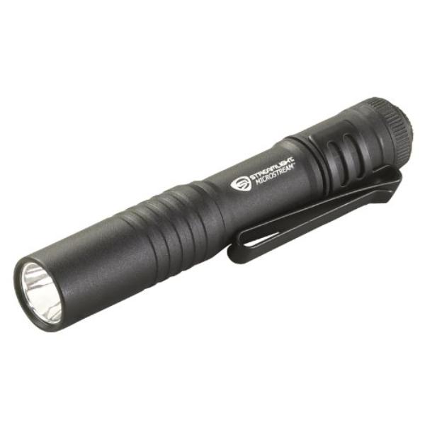 tek NT77039 Stream light 66318 Micro Stream 45-Lumen Everyday Carry Pocket Flashlight with AAA Alkaline Battery, Black