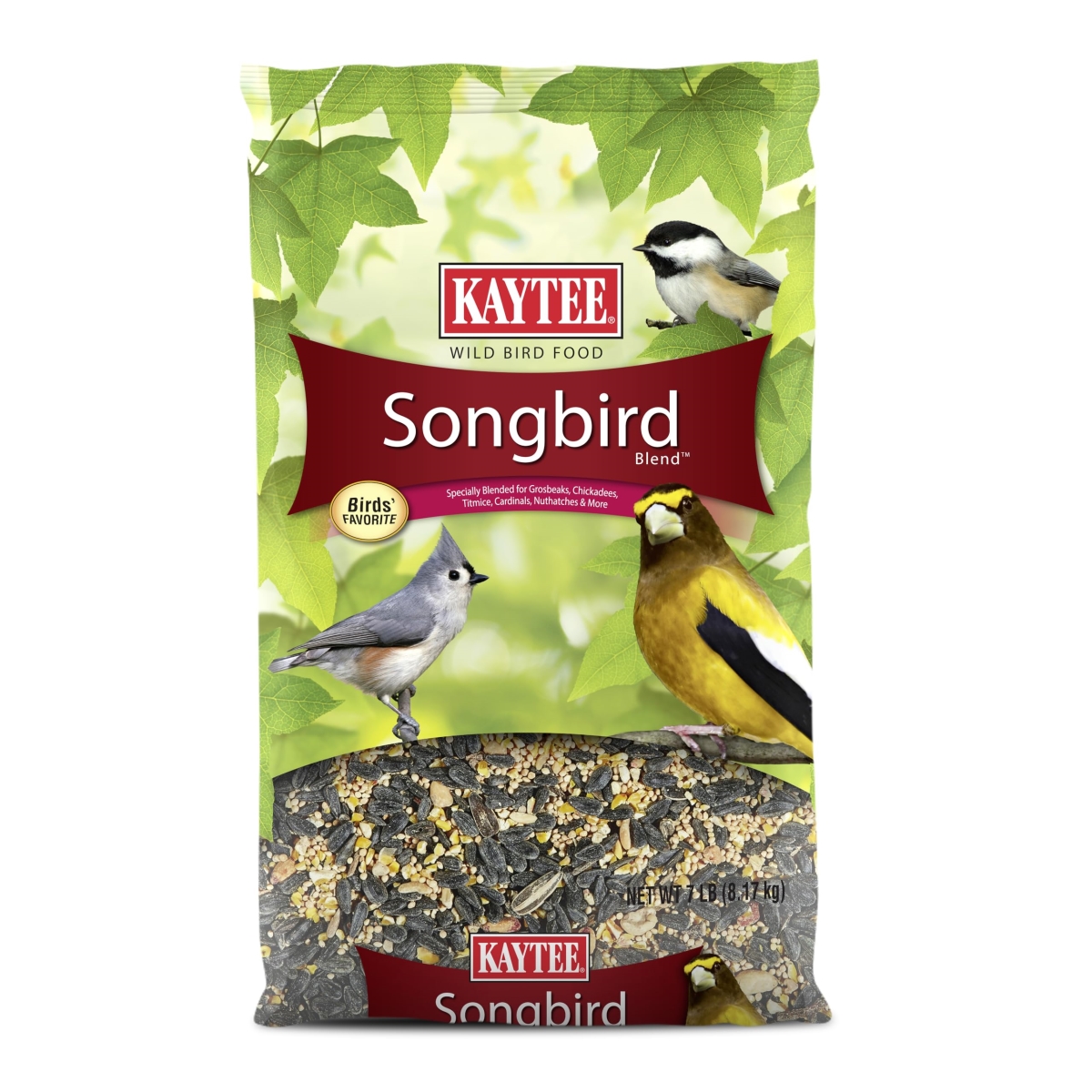 tek NT79203 Kaytee Songbird Wild Bird Seed, 7 lbs