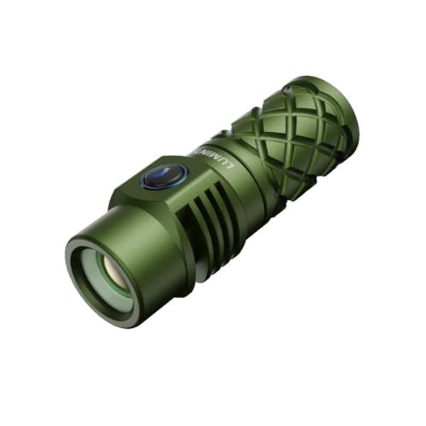 tek NT81011 LUMINTOP Thor Mini Rechargeable LEP Flashlight with 350 Lumens, 700 Meters Range, Laser Technology, Waterproof - Green