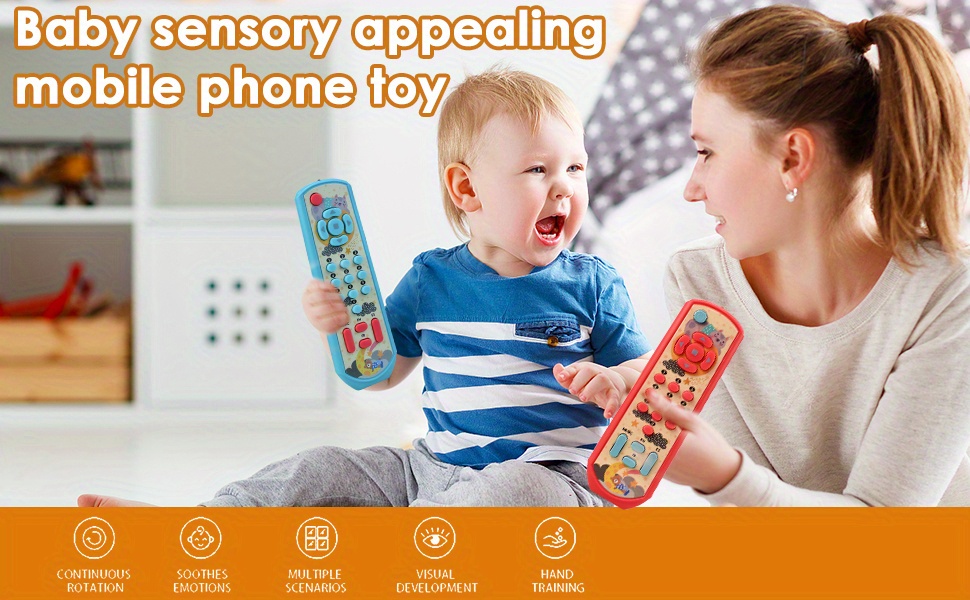 NT31883 Gift Early Educational TV Remote Control Baby Toy for 6 Months Plus