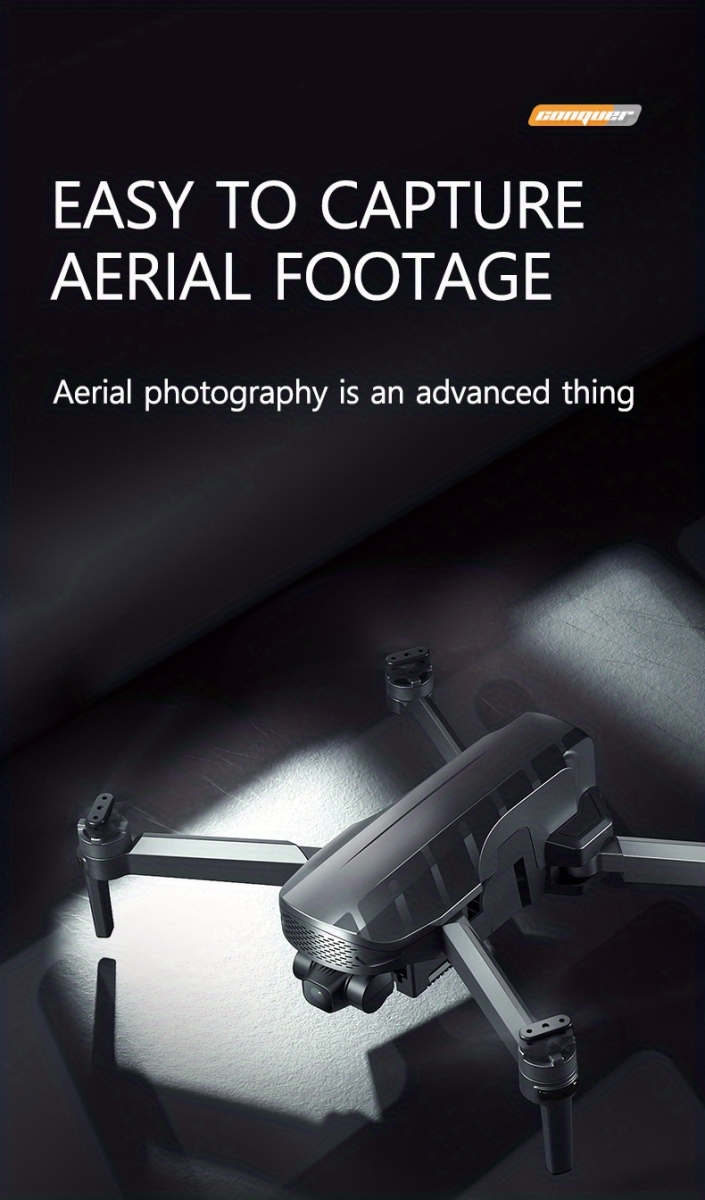 NT31898 GPS Return Drone with 360 deg Obstacle Avoidance, Real-time High Speed Transmission