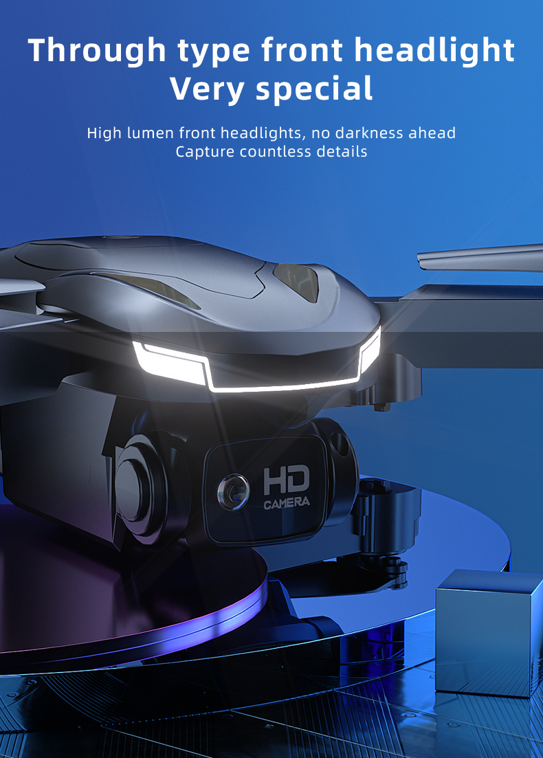 NT31907 H98 Remote Controlled Drone Four Sides Wi-Fi FPV Drone with HD Dual Camera
