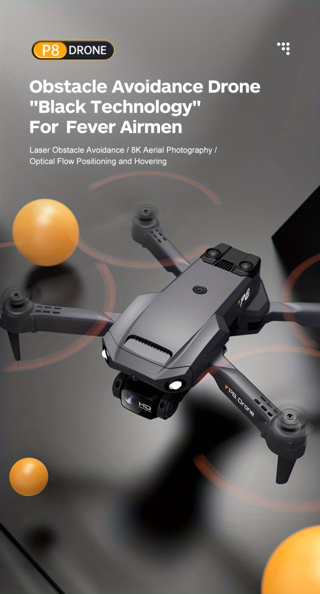 NT31920 HD Drone with ESC Camera, Laser Obstacle Avoidance
