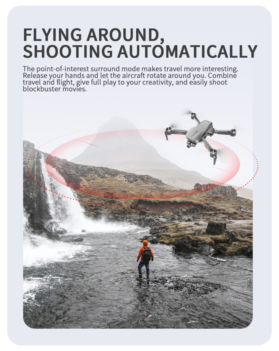 NT31923 HD Dual Drone with EIS Stabilization, Long Distance Image Transmission