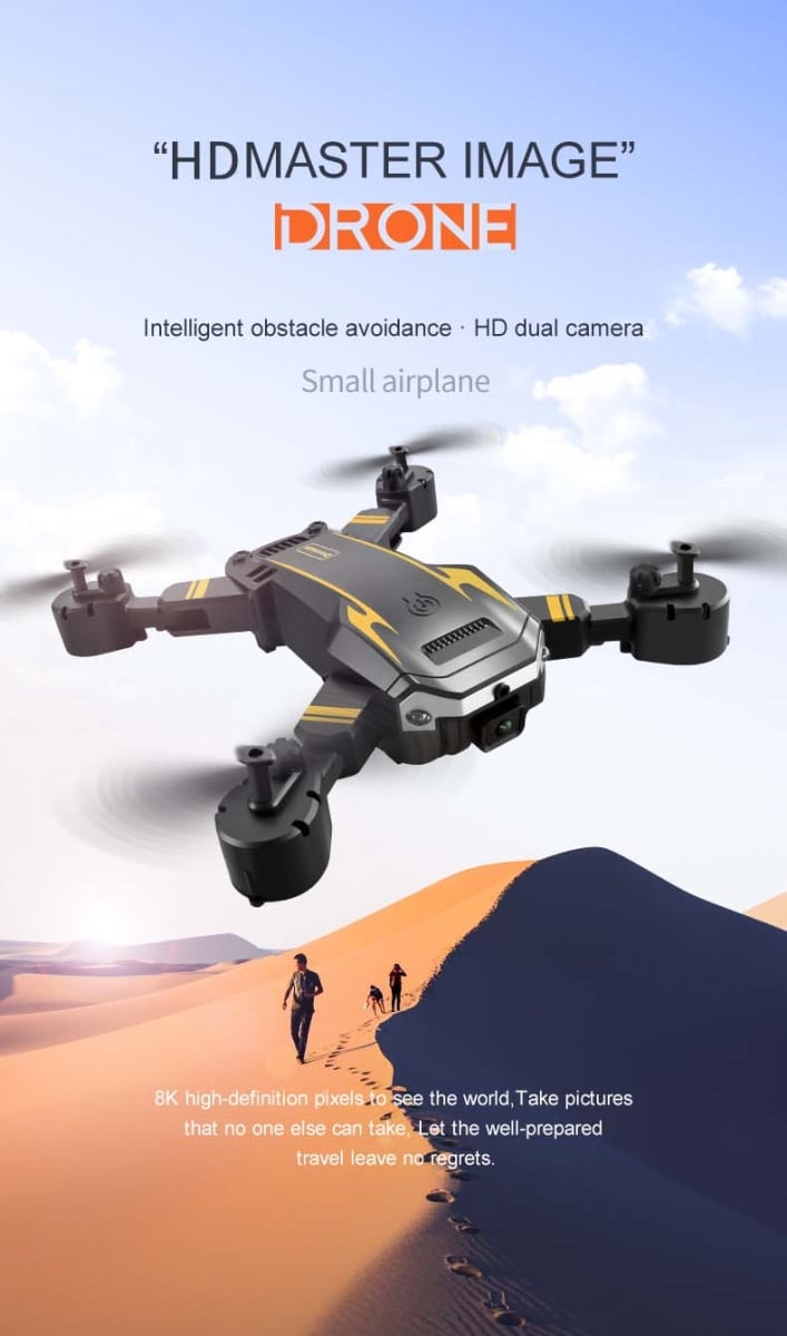 NT31977 KBDFA G6 Drone 5G HD Camera Four-Sided Obstacle Avoidance Remote Controlled Helicopter Toy