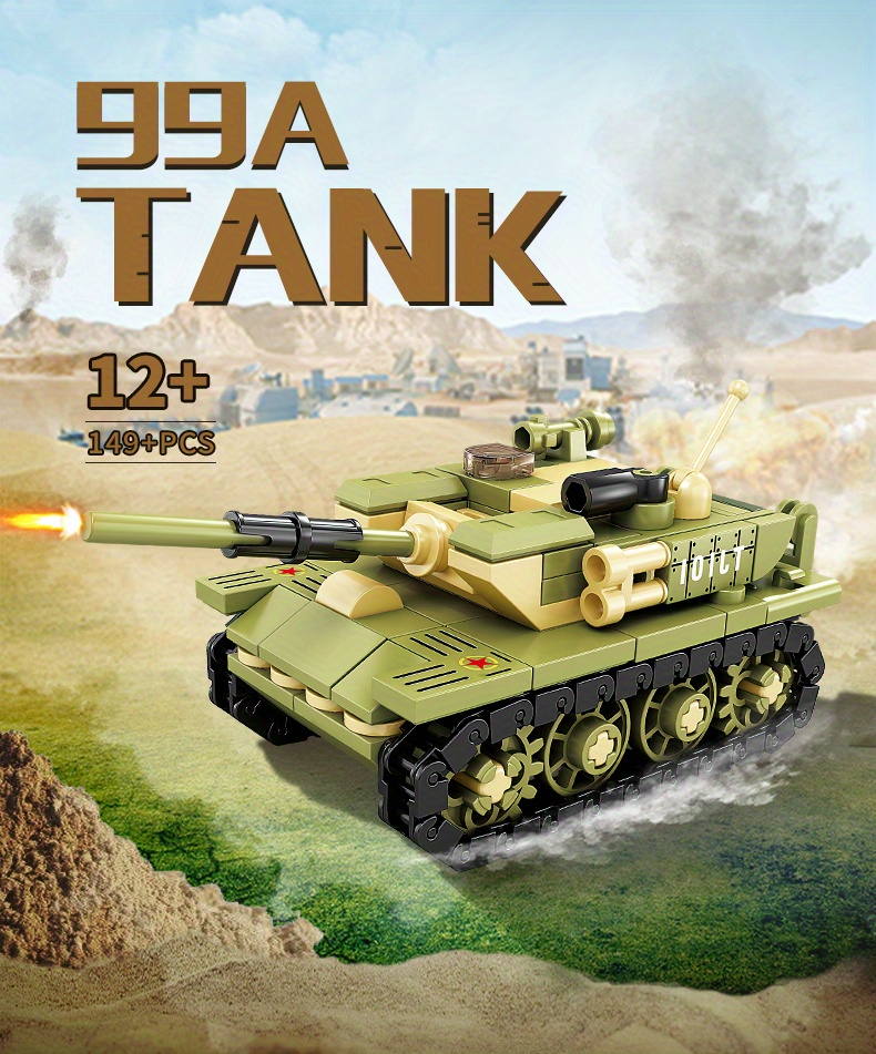 NT32046 Main Battle Military Series Toy Model Tank Toy