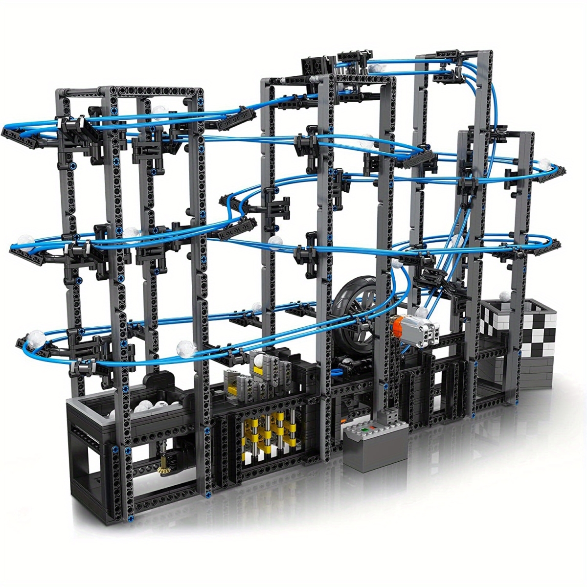 NT32057 Marble Run Race Ball Building Toy Set, 2438 Piece